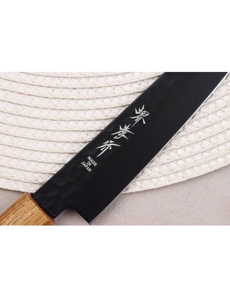 Sakai Takayuki Kurokage 15 cm japansk universalkniv Håndtag af brændt eg