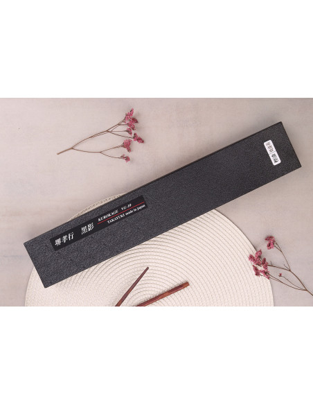 Faca universal japonesa Sakai Takayuki Kurokage 15cm Cabo em carvalho queimado