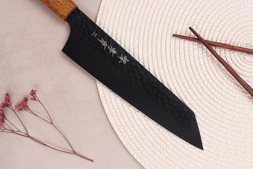 Sakai Takayuki Kurokage 19cm Japans Kiritsuke mes Gebrand eiken handvat