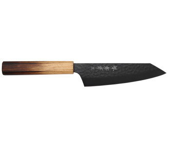 Sakai Takayuki Kurokage 16cm Cuchillo japonés Cuchillo kiritsuke santoku con mango de roble quemado