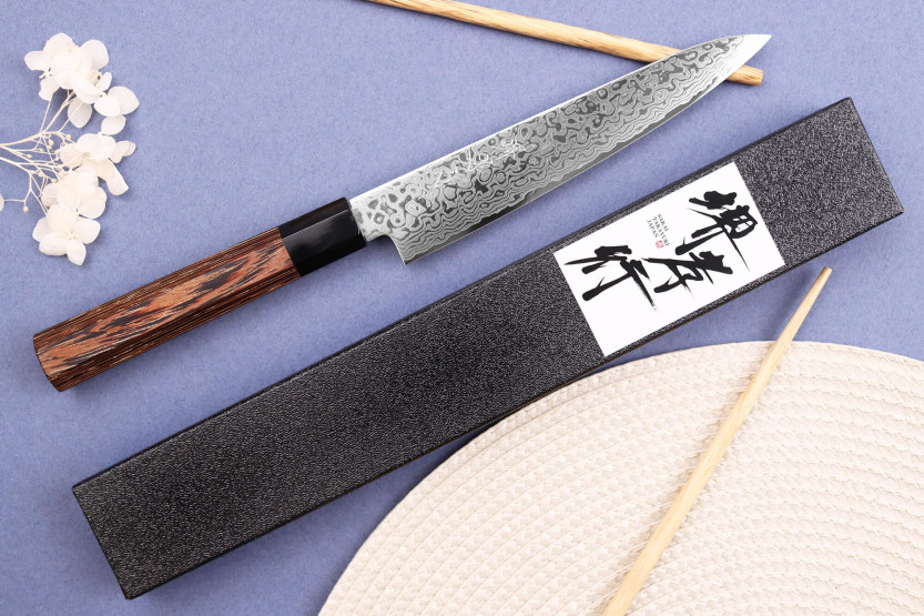 Sakai Takayuki Ginga Damascus 15cm Japanese Universal knife