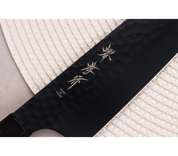Sakai Takayuki Kurokage VG10 19cm Cuchillo kiritsuke japonés Cuchillo kiritsuke con mango de madera de wengewood 2