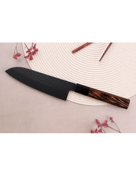 Sakai Takayuki Kurokage VG10 17cm japansk santokukniv med wengehandtag