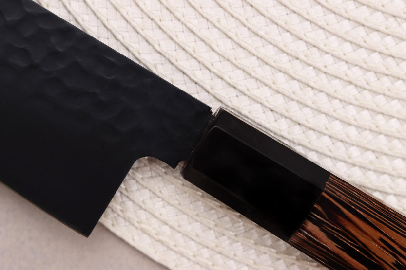 17cm japanisches Santokumesser Sakai Takayuki Kurokage VG10 Griff aus Wenge
