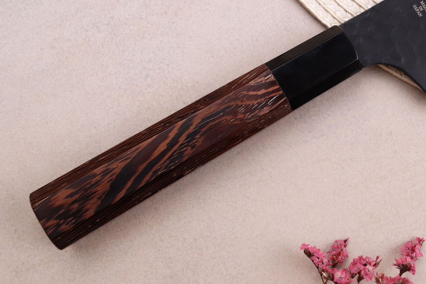Sakai Takayuki Kurokage VG10 17cm japanilainen santoku veitsi Wenge kahva