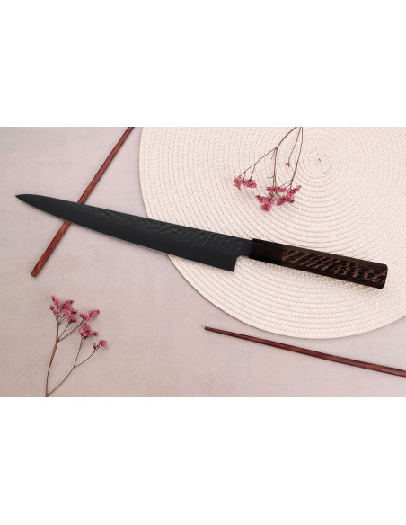 Sakai Takayuki Kurokage VG10 24 cm japansk sujihikikniv med wengéskaft