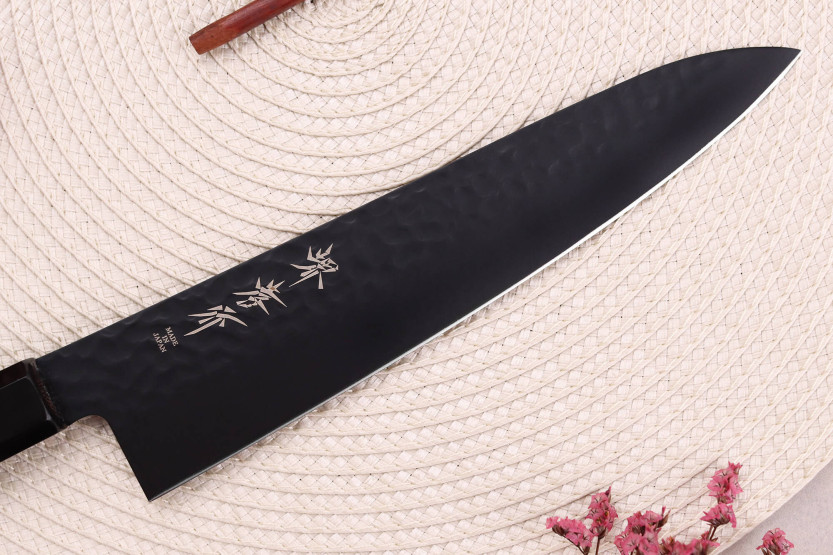 Sakai Takayuki Kurokage VG10 21cm Japanese chef ' s knife wengewood handle