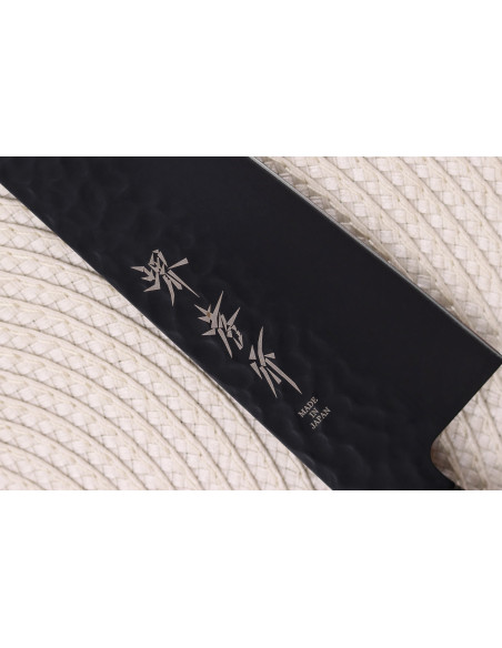 Cuchillo de cocinero japonés Sakai Takayuki Kurokage VG10 21cm con mango de madera de wengué