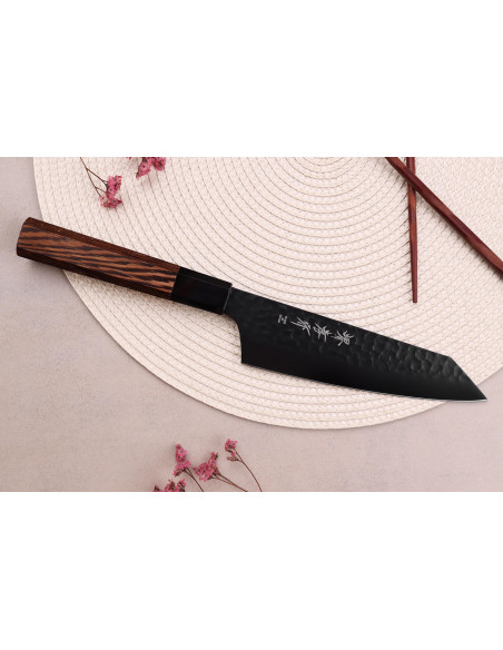 Sakai Takayuki Kurokage VG10 16 cm japansk santokukniv kiritsuke wengéhåndtak