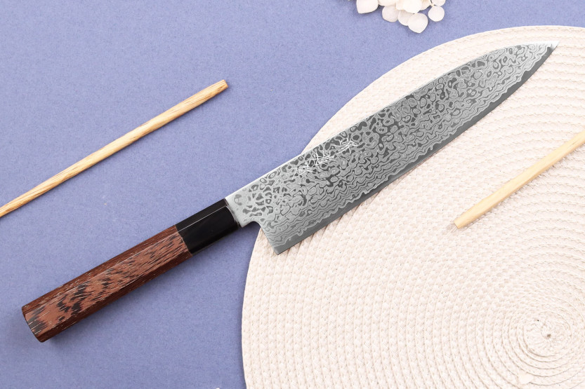 Sakai Takayuki Ginga Damascus 21cm japanilainen kokkiveitsi ' s veitsi