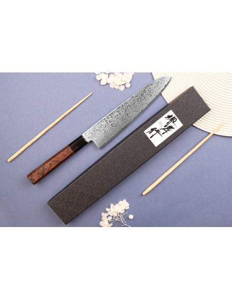 Sakai Takayuki Ginga Damascus 21cm Japanese chef ' s knife