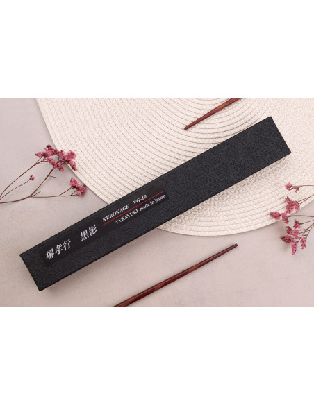 Japanisches Universalmesser 15cm Sakai Takayuki Kurokage VG10 Griff aus Wenge