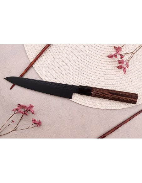 Japanisches Universalmesser 15cm Sakai Takayuki Kurokage VG10 Griff aus Wenge