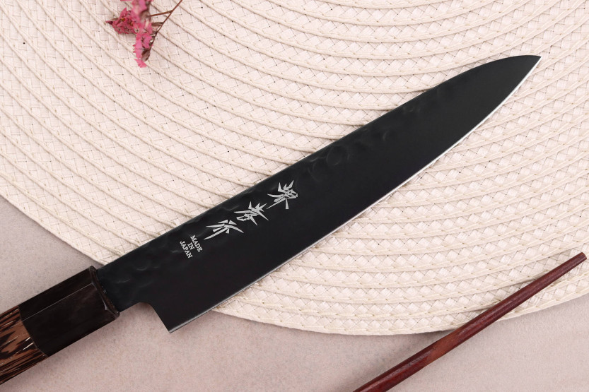 Japanisches Universalmesser 15cm Sakai Takayuki Kurokage VG10 Griff aus Wenge