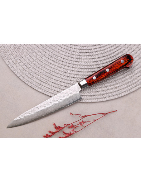 Japanisches Universalmesser 15cm Sakai Takayuki Damascus Western 33 Schichten