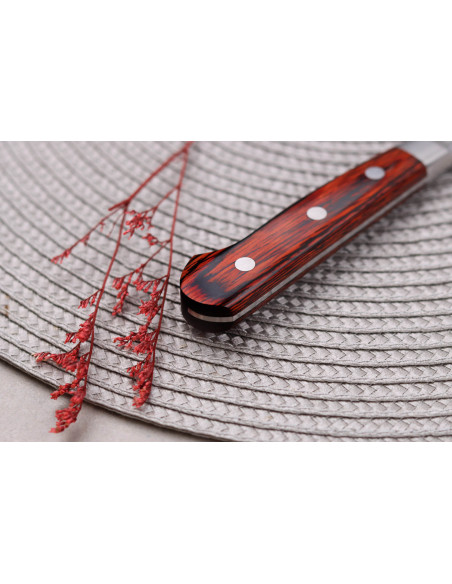 cuchillo universal japonesa Sakai Takayuki Damascus Western 33 hojas 15cm
