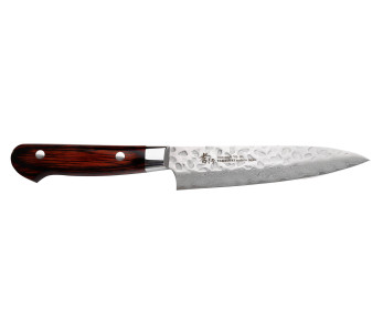 Sakai Takayuki Damasco occidentale a 33 strati da 12 cm, coltello universale giapponese