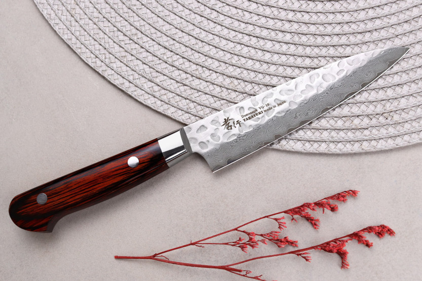 Sakai Takayuki Damascus Western 33-laags 12cm Japans universeel mes