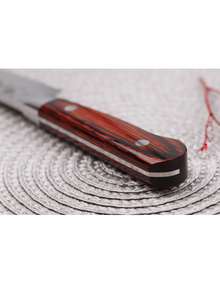 Faca universal japonesa Sakai Takayuki Damascus Western 33-ply 12cm