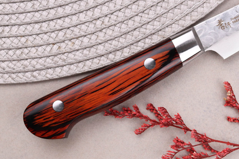 Sakai Takayuki Damasco occidentale a 33 strati, spelucchino giapponese, 8 cm