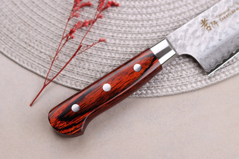 Sakai Takayuki Damascus Western 33-laags 18cm Japans santoku mes