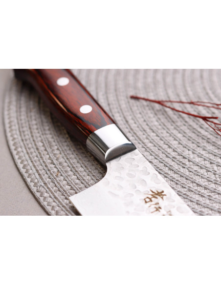 Japanisches santokumesser 18cm Sakai Takayuki Damascus Western 33 Schichten