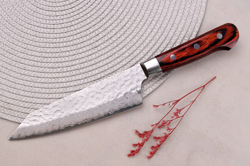 Sakai Takayuki Damascus Western 33-kerroksinen 16cm santoku veitsi kiritsuke japanilainen santoku veitsi