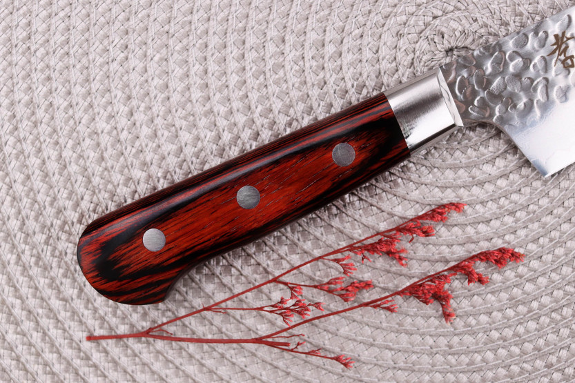 Japanisches santokumesser 16cm Sakai Takayuki Damascus Western 33 Schichten
