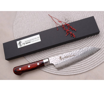 Sakai Takayuki Damascus Western 33-lagen 16cm santoku mes kiritsuke japans santoku mes 2