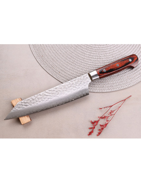 Coltello kiritsuke giapponese 19cm Sakai Takayuki Damasco occidentale 33 couches