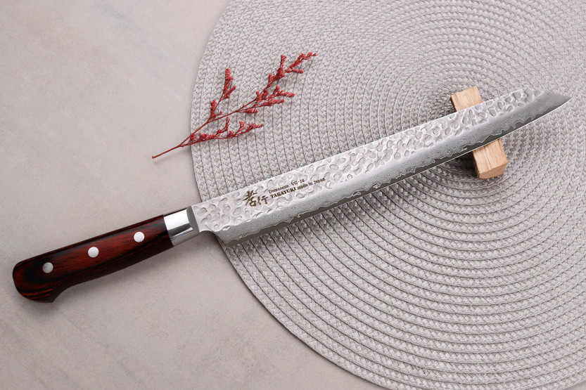 27 cm Sakai Takayuki Damasco occidentale a 33 strati coltello giapponese kiritsuke yanagiba