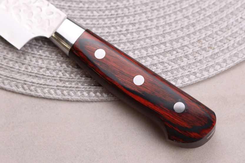 Japanisches Sujihiki-Messer 24cm Sakai Takayuki Damascus Western 33 Schichten