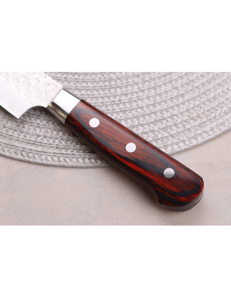 Japanisches Sujihiki-Messer 24cm Sakai Takayuki Damascus Western 33 Schichten