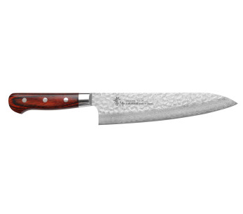 Sakai Takayuki Damaskus Western 33-lagers japansk kockkniv 21cm