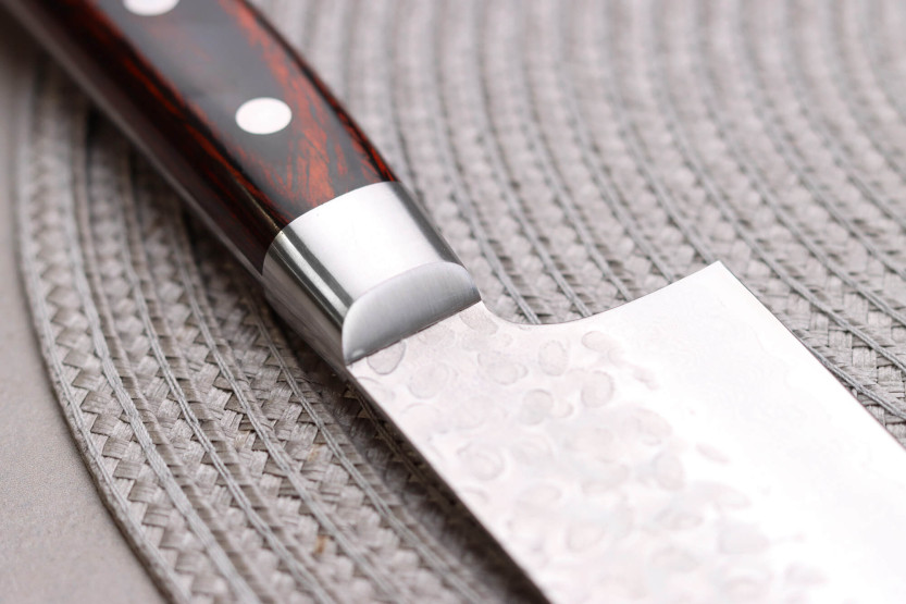 Coltello da cuoco giapponese Sakai Takayuki Damasco occidentale a 33 strati da 21 cm