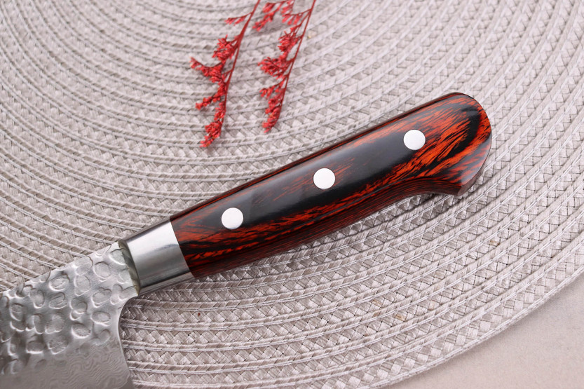 Cuchillo japonés Sakai Takayuki Damascus Western 33 hojas 21cm
