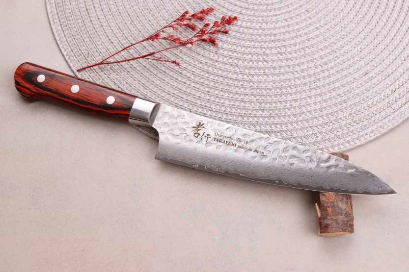 Sakai Takayuki Damascus Western 33-kertainen 18cm japanilainen kokkiveitsi ' s veitsi