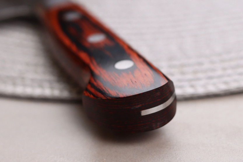 Sakai Takayuki Damaskus Western 33-lagers 18 cm japansk kockkniv