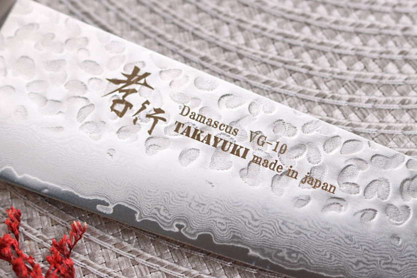 Sakai Takayuki Damascus Western 33-kertainen 18cm japanilainen kokkiveitsi ' s veitsi