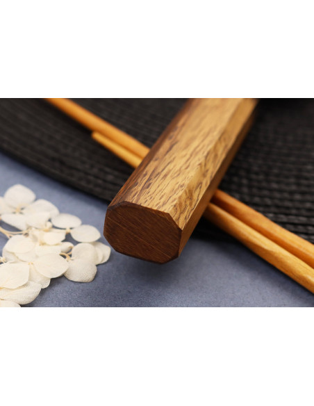 Couteau sujihiki 24cm japonais Sakai Takayuki Kashi Urushi VG10 damas