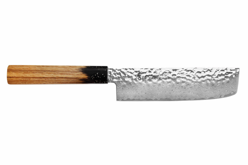 nakiri kniv 16cm Japonese Sakai Takayuki Kashi Urushi VG10 damas