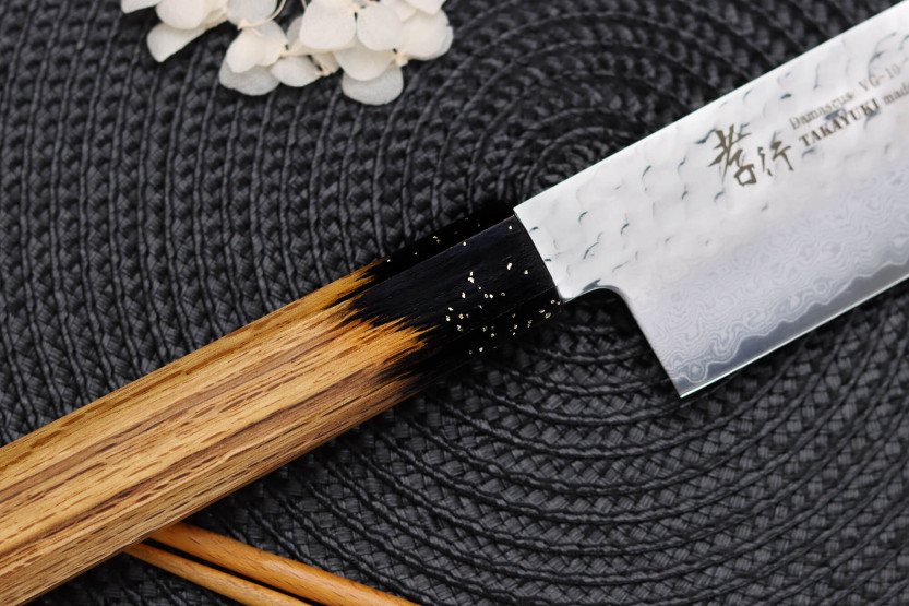 nakiri veitsi 16cm Japonese Sakai Takayuki Kashi Urushi VG10 damas