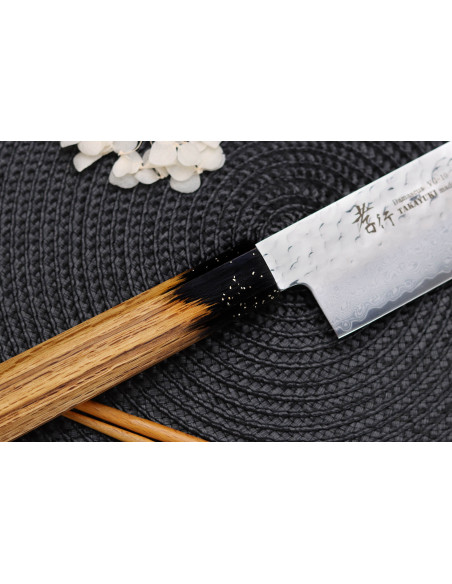 coltello nakiri 16cm Giapponese Sakai Takayuki Kashi Urushi VG10 damas