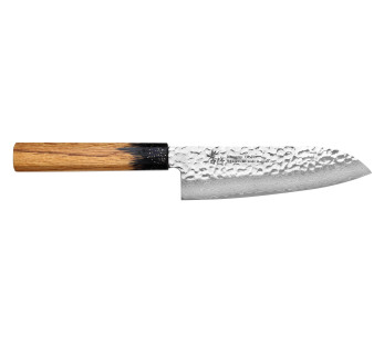 Santoku veitsi 17cm japonais Sakai Takayuki Kashi Urushi VG10 damas Sakai Takayuki Kashi Urushi VG10 damas