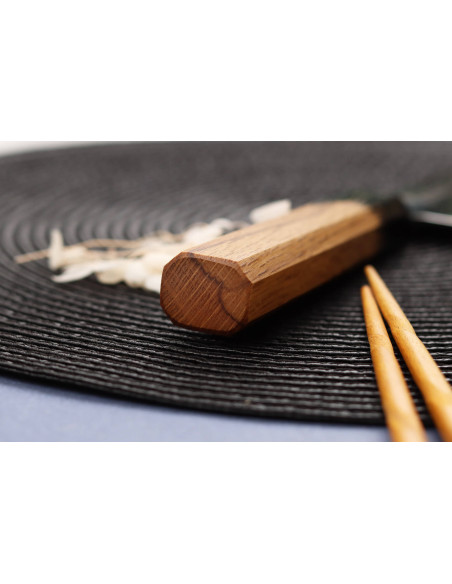 Santoku veitsi 17cm japonais Sakai Takayuki Kashi Urushi VG10 damas Sakai Takayuki Kashi Urushi VG10 damas