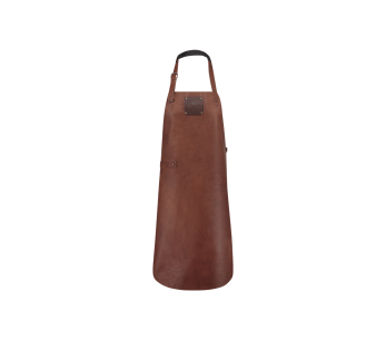 Grembiule da cucina artigianale in pelle pieno fiore Witloft Buffalo Collection
