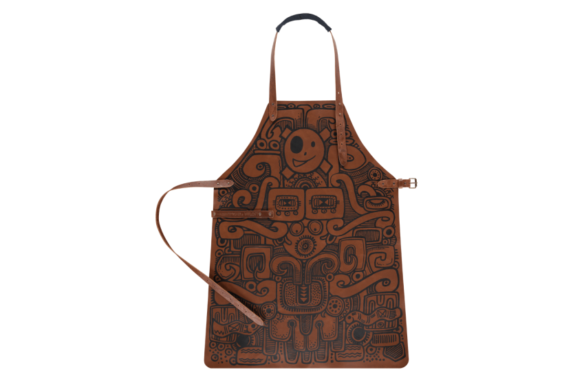 Witloft Barbacoa Limited Edition handgefertigte Küchenschürze aus Leder