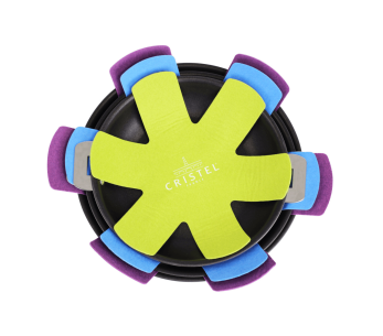 Juego de 3 protectores Cristel para sartenes de 20 a 32cm 2