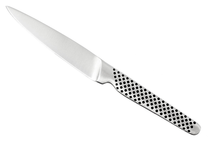 Juego de 4 cuchillos japoneses Global GSF4023 , 11 cm de hoja dentada