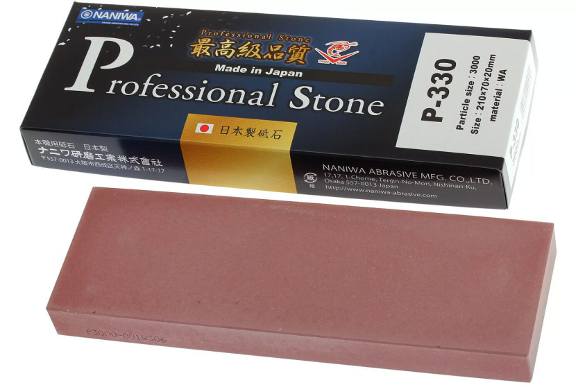 Pedra de amolar japonesa de grão 3000 Naniwa Professional